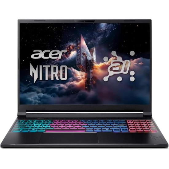 Acer Nitro V 16S Gaming | Intel Core 7-240H | 16GB RAM | 1TB SSD | GeForce RTX 5060 8GB | Windows 11 Home | 16 inch 180Hz WUXGA Display | Backlit English Keyboard