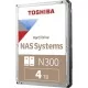 Toshiba N300 NAS Hard Drive 4TB