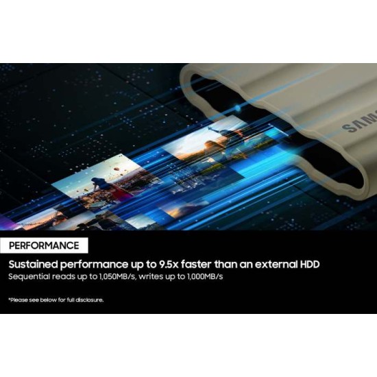 Samsung T7 Shield Portable SSD (1TB)