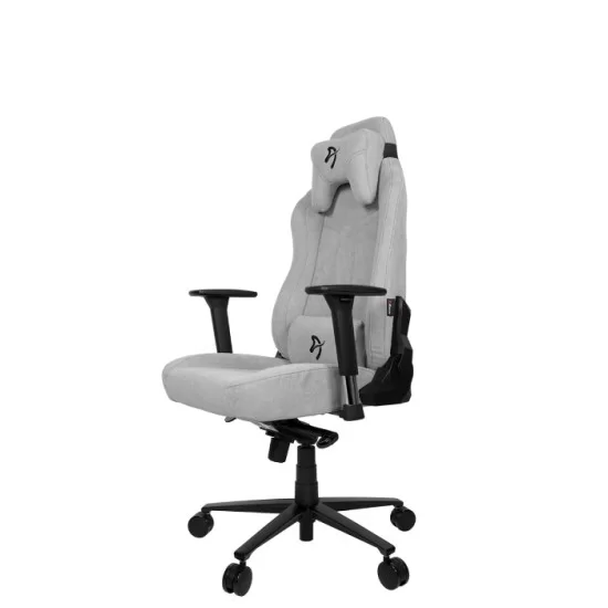 Arozzi Vernazza Soft Fabric Gaming Chair (Light Grey)
