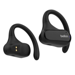 Belkin SoundForm ClearFit Open-Ear Wireless Earbuds (Black)