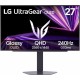 27 inch UltraGear Glossy OLED QHD 1440p 240Hz 0.03ms G-Sync Compatible Gaming Monitor with HDMI