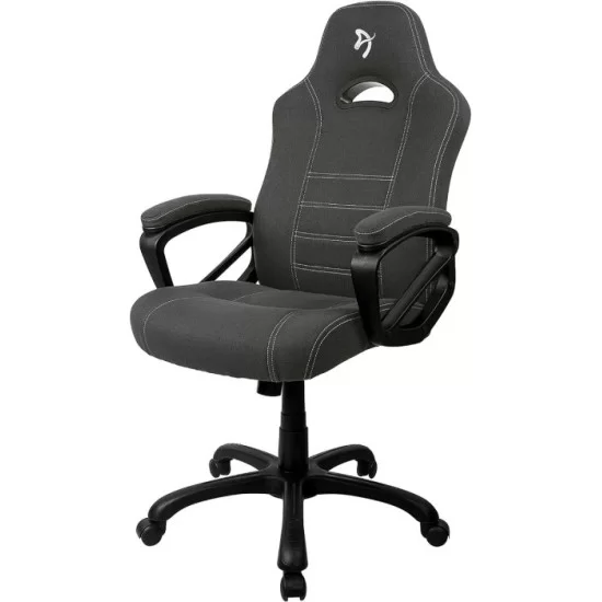 Arozzi - Enzo Woven Fabric Ergonomic Computer Gaming Chair (Black/Grey)
