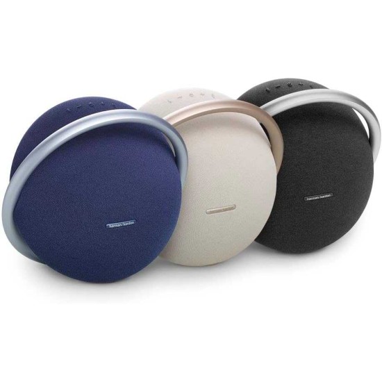 Harman Kardon Onyx Studio 8 Portable Bluetooth Speaker (Blue)