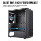 Aerocool Beam G-BK-V2 RGB Mid Tower Case (Black)