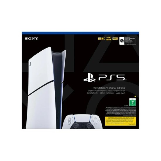 Sony PS5 Slim Console (Digital) with Bitty Speaker