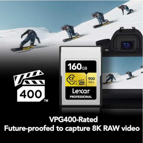 Lexar® Professional CFexpress™ Type A Card GOLD Series (160GB)