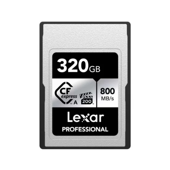Lexar® Professional CFexpress™ Type A Card SILVER Series (320GB)