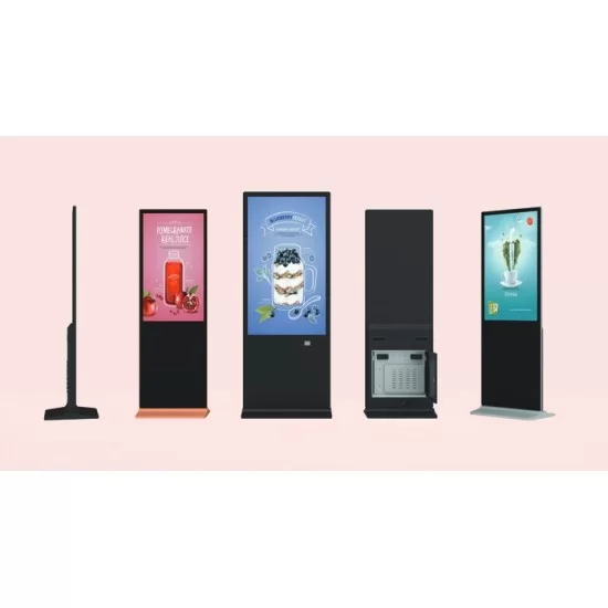 43 inch" Floor Standing Super Slim LCD Digital Signage
