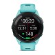 Garmin Forerunner® 265 Black Bezel with Whitestone Case and Whitestone/Tidal Blue Silicone Band [46mm]