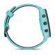 Garmin Forerunner® 265 Black Bezel with Whitestone Case and Whitestone/Tidal Blue Silicone Band [46mm]