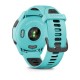 Garmin Forerunner® 265 Black Bezel with Whitestone Case and Whitestone/Tidal Blue Silicone Band [46mm]