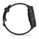 Garmin Forerunner® 965 Carbon Grey DLC Titanium Bezel with Black Case and Black/Powder Grey Silicone Band Garmin Forerunner® 965 Carbon Grey DLC Titanium Bezel with Black Case and Black/Powder Grey Silicone Band