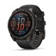 Garmin Fenix® 8 – 47 mm, AMOLED Sapphire, Carbon Grey DLC Titanium with Black/Pebble Grey Silicone Band Garmin Fenix® 8 – 47 mm, AMOLED Sapphire, Carbon Grey DLC Titanium with Black/Pebble Grey Silicone Band