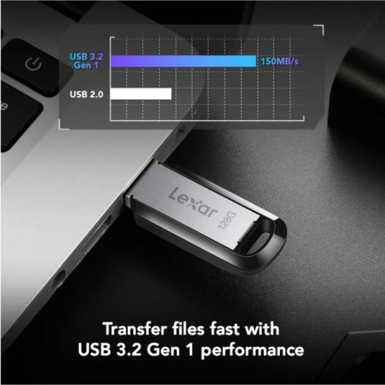 Lexar® JumpDrive® M400 USB 3.2 Gen 1 Flash Drive (128GB)