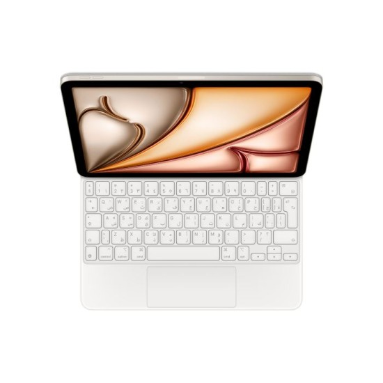 Apple Magic Keyboard for Ipad Air 11 inch" (M2) (Arabic) (White)