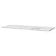 Apple Magic Keyboard with Touch ID and Numeric Keypad for Mac models with Apple silicon (US English / White Keys)