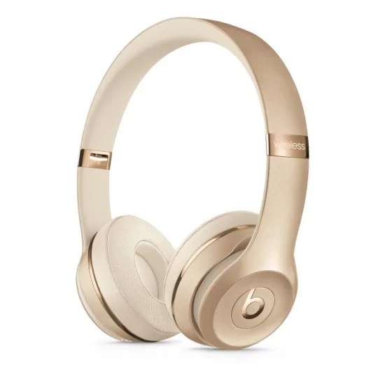 Apple Beats Solo3 Wireless Headphones (Gold)
