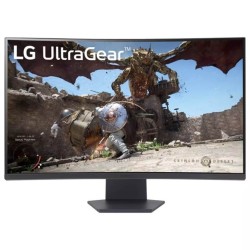LG 31.5 inch UltraGear 180Hz QHD 1ms (GtG) HDR10 1000R Curved Gaming Monitor