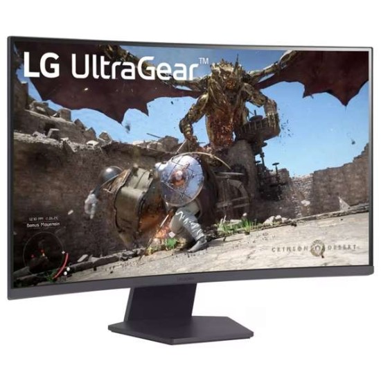 LG 31.5 inch UltraGear 180Hz QHD 1ms (GtG) HDR10 1000R Curved Gaming Monitor
