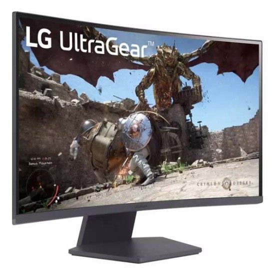 LG 27 inch UltraGear QHD 180Hz 1ms AMD FreeSync HDR10 1000R Curved Gaming Monitor