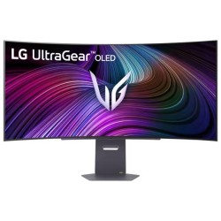 LG 45 inch UltraGear OLED WQHD 240Hz 0.03ms G-Sync Compatible 800R Curved Gaming Monitor with webOS