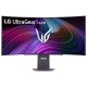 LG 45 inch UltraGear OLED WQHD 240Hz 0.03ms G-Sync Compatible 800R Curved Gaming Monitor with webOS