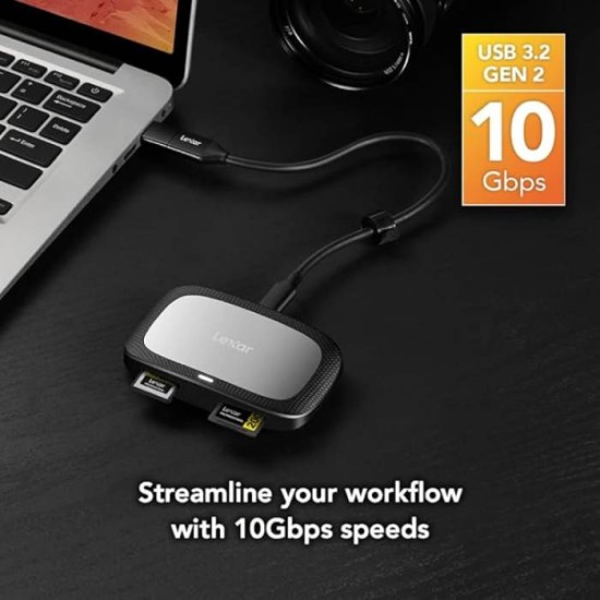Lexar® Professional CFexpress™ Type A / SD™ USB 3.2 Gen 2 Reader
