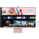 Samsung 32" UHD Monitor with Smart TV Experience and Iconic Slim Design (Sunset Pink)