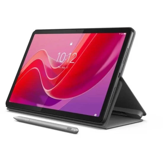 Lenovo Tab M11 TB330FU, MediaTek Helio G88, 8GB RAM, 128GB Storage, ARM Mali-G52, 11" WUXGA IPS Display (Wi-Fi) (Folio Case + Lenovo Tab Pen) (Luna Grey)