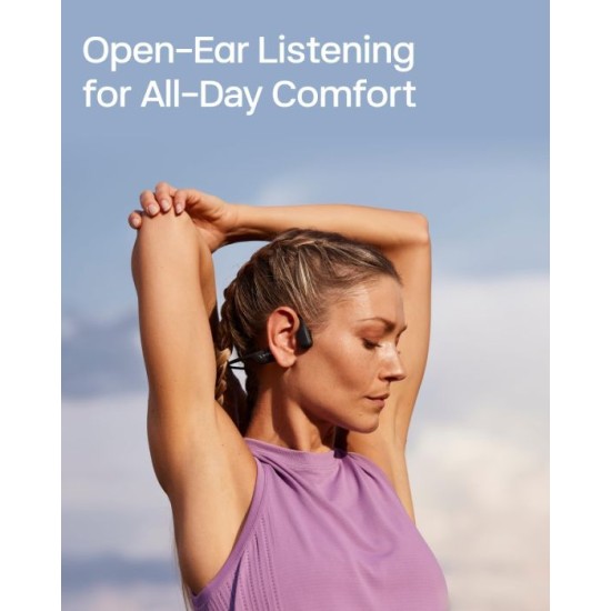 Shokz OpenRun Pro Mini Bone Conduction Sport Headphone (Black)