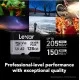 Lexar® Professional SILVER PLUS microSDXC™ UHS-I Card (256GB)