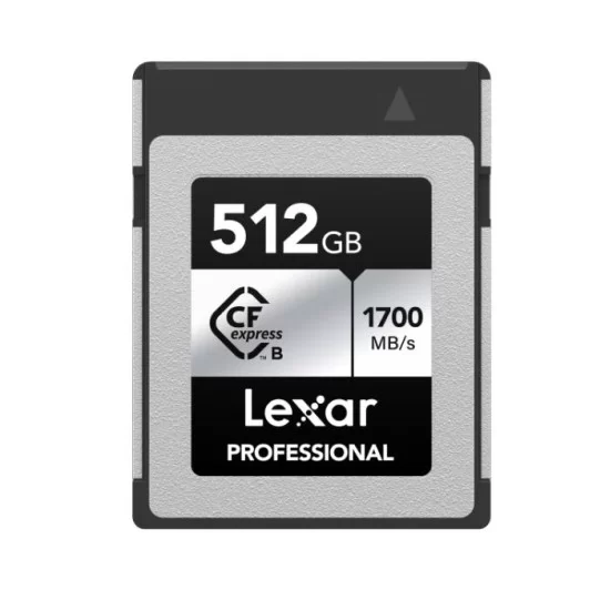 Lexar® Professional CFexpress™ Type B Card SILVER Series (512GB)