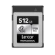 Lexar® Professional CFexpress™ Type B Card SILVER Series (512GB) Lexar® Professional CFexpress™ Type B Card SILVER Series (512GB)