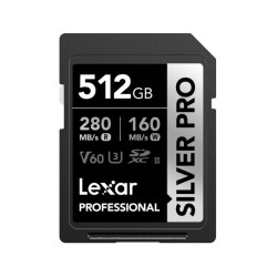 Lexar® Professional SILVER PRO SDXC™ UHS-II Card (512GB)