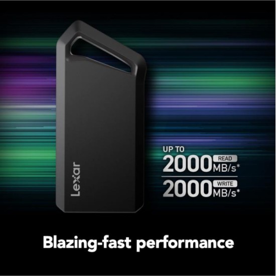 Lexar® Professional SL600 Portable SSD (2TB)