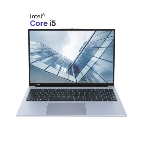 Onsor TURS 16, Laptop, Intel® Core™ i5-1335U, 8GB RAM, 512GB SSD, Intel® Iris® Xe, Windows 11 Home, 16" QHD Display, Backlit Keyboard (Silver)