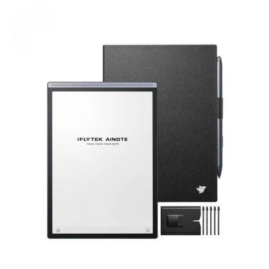 iFLYTEK AINOTE Air 2 Compact 8.2-inch E Ink Digital Paper Tablet (Bundle) (Case + Pen)