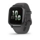 Garmin Venu® Sq 2 Slate Aluminium Bezel with Shadow Grey Case and Silicone Band Garmin Venu® Sq 2 Slate Aluminium Bezel with Shadow Grey Case and Silicone Band