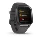 Garmin Venu® Sq 2 Slate Aluminium Bezel with Shadow Grey Case and Silicone Band Garmin Venu® Sq 2 Slate Aluminium Bezel with Shadow Grey Case and Silicone Band