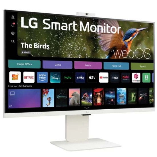 LG 32" 4K UHD IPS MyView Smart Monitor with webOS and Built-in FHD Webcam