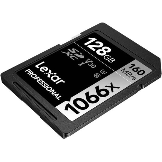 Lexar® Professional 1066x SDXC™ UHS-I Card SILVER Series (128GB)