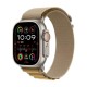 Apple Watch Ultra 2 GPS + Cellular, Tan Alpine Loop, 49mm Display, Natural Titanium Case (M)