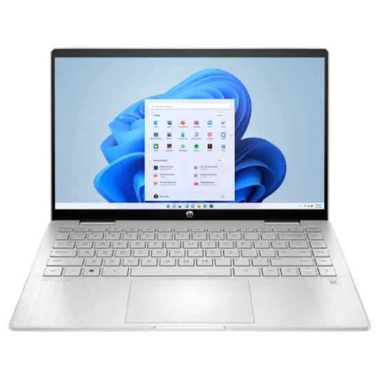 HP Pavilion x360 2-in-1, 14 ek2016ne, Intel® Core™ 7 150U, 16GB RAM, 1TB SSD, Integrated Intel® Graphics, Windows 11 Home (Natural Silver)
