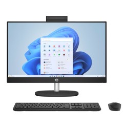 HP All-in-One 24-cr0018ne | Intel® Core™ i5-1335U | 8GB RAM | 512GB SSD | Intel® Iris® Xᵉ | Windows 11 Home | 23.8" FHD Display | Black