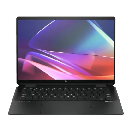 HP Spectre x360 14-EU0023 2-IN-1 Laptop, Intel® Core™ Ultra 7 155H, 32GB RAM, 2TB SSD, Windows 11 Home, 14 inch" 2.8K OLED Touch Display, FP Reader, Backlit Eng/Keyboard (Nightfall Black)