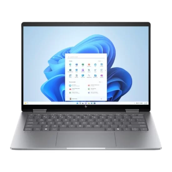 HP Envy x360 2-in-1 Laptop 14-fa0000ne, AMD Ryzen™ 5 8640HS, 16GB RAM, 512GB SSD, AMD Radeon™ Graphics, Windows 11 Home, 14" OLED 4K Display (Meteor Silver Aluminum)