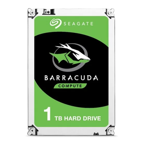 Seagate Barracuda 3.5" Internal Hard Drive SATA (1TB)