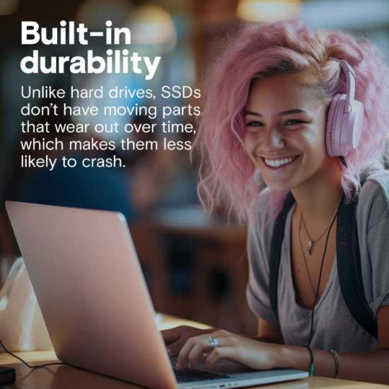 Crucial BX500 2.5 inch Internal SSD (4TB)