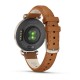 Garmin Lily® 2 Classic Cream Gold with Tan Leather Band Garmin Lily® 2 Classic Cream Gold with Tan Leather Band